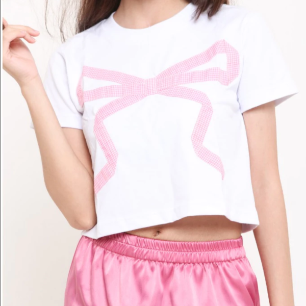 [Kamar Merona] -  Merona Ribbon Crop - Image 2