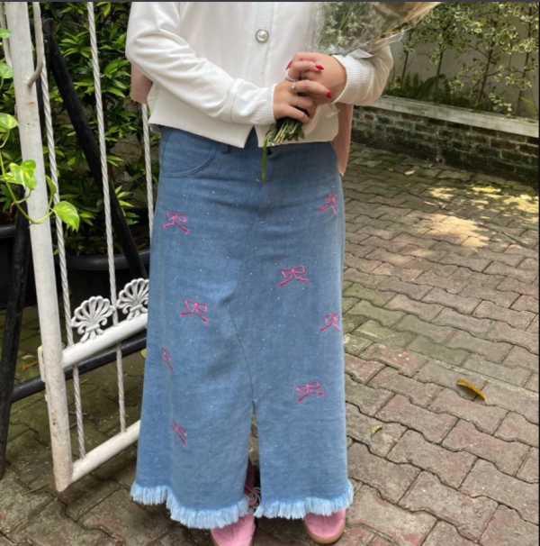 [Kamar Merona] - Hani Denim Skirt - Image 3