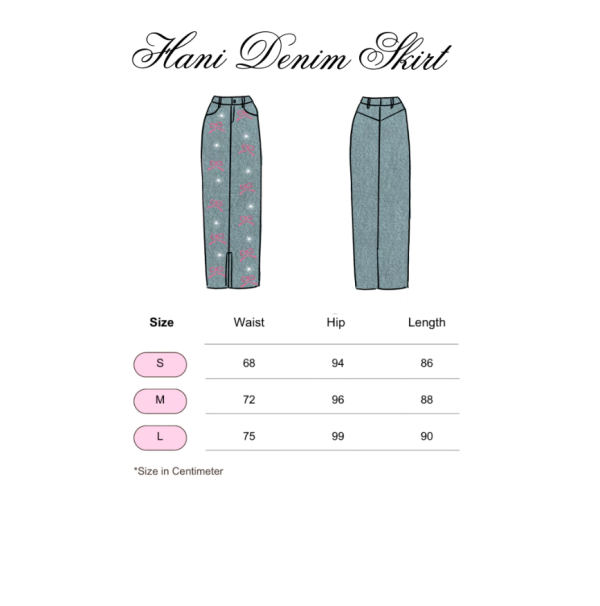 [Kamar Merona] - Hani Denim Skirt - Image 7