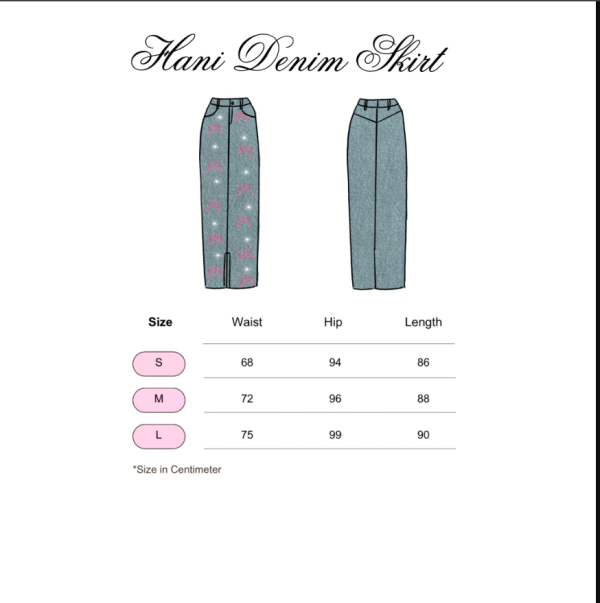 [Kamar Merona] - Hani Denim Skirt - Image 6