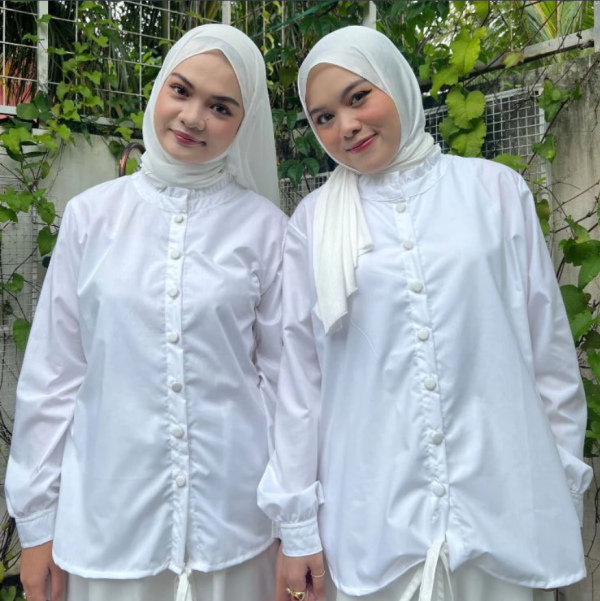 KAMAR MERONA X NADIA RISTIVANI -  Milan Wrap Shirt