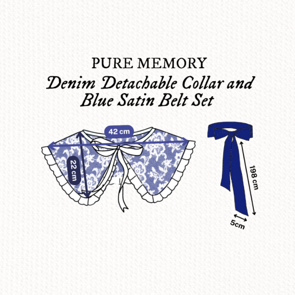 KAMAR MERONA X NADIA RISTIVANI - Fake Collar & Satin Belt - Image 7